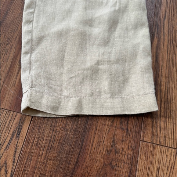 MATE the label linen long sleeve jumpsuit in natural size medium - Picture 5 of 15